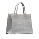Medium Cannage Embroidered Book Tote